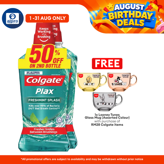Colgate Plax Freshmint 750ml 2s Colgate