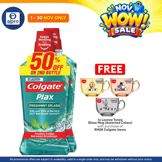 Colgate Plax Freshmint 750ml 2s