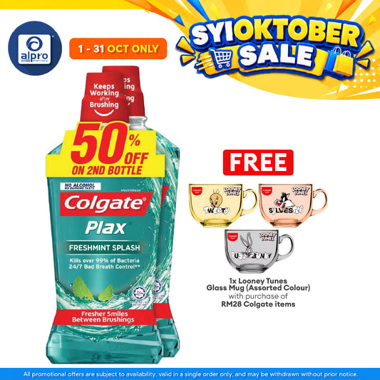 Colgate Plax Freshmint 750ml 2s
