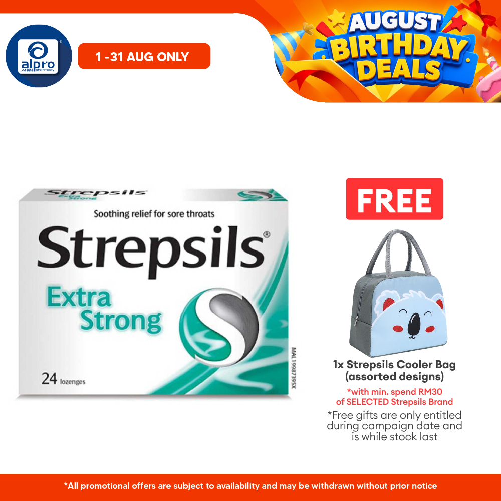 Strepsils Extra Strong Menthol 24s Strepsils