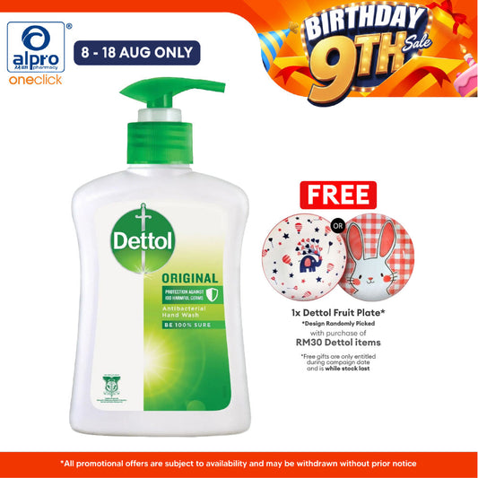 Dettol Handwash Original 250ml Dettol