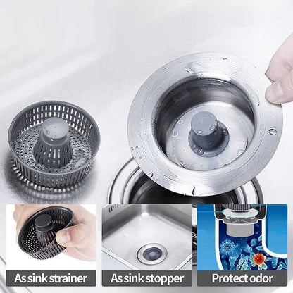 [Group Buy Delivery Starts: 20/1/2025]  3 In 1 Kitchen Sink Filter | Convenient & Practical Group Buy
