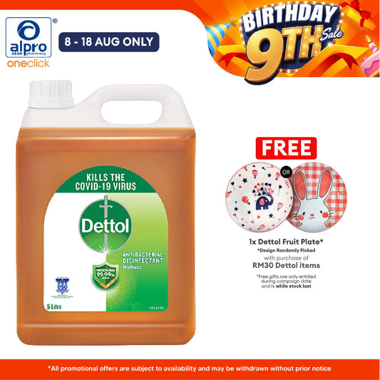 Dettol Antiseptic Disinfectant Liquid 5L Dettol