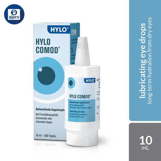 Hylo-comod 1mg/ml Eye Drops 10ml | Long-Lasting Hydration From Dry Eyes Ursapharm