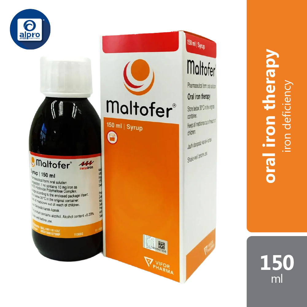 Maltofer Oral Iron Therapy 150ml | Rich in Iron Vifor Pharma