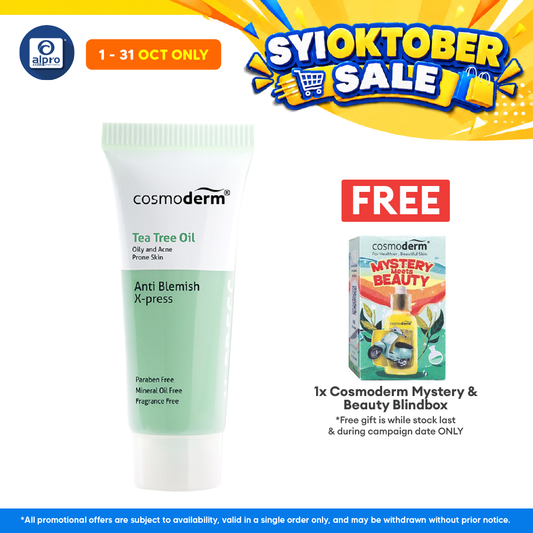Cosmoderm Tea Tree Oil Anti-Blemish X-Press 10 Ml