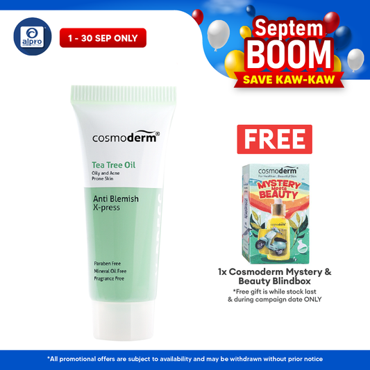 Cosmoderm Tea Tree Oil Anti-Blemish X-Press 10 Ml Cosmoderm