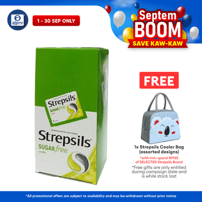 Strepsils Lemon Sugar Free 24x6s