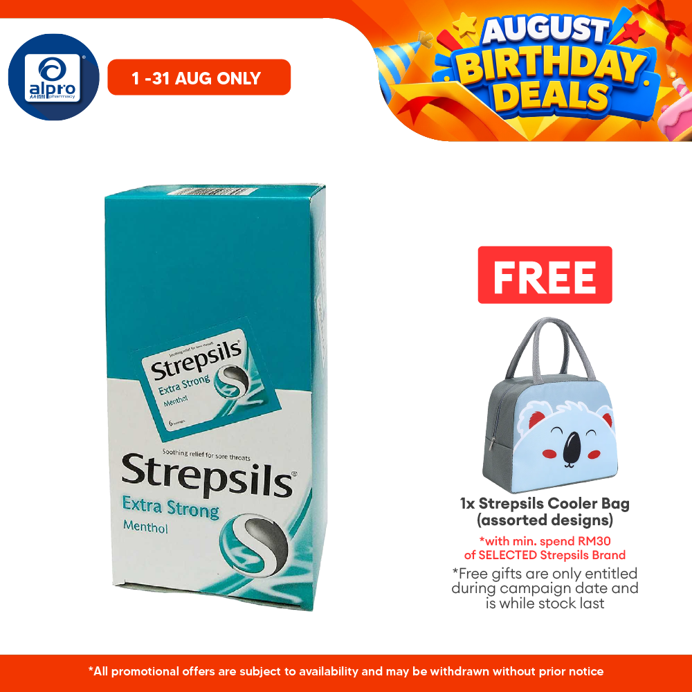 Strepsils Extra Strong 24x6s Strepsils