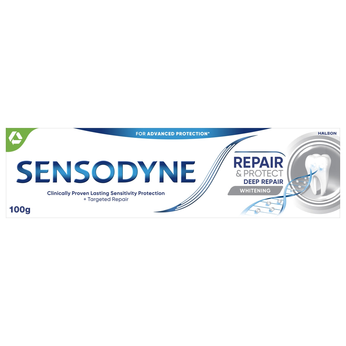 Sensodyne Repair & Protect – Whitening (100g ×2s) | Advanced Sensitivity & Cavity Protection