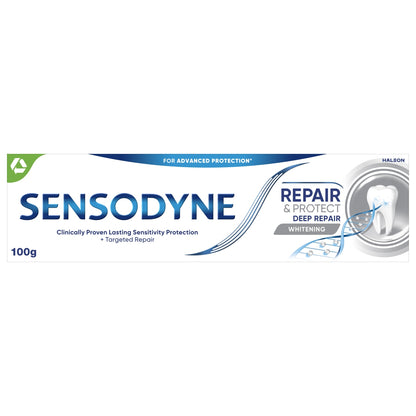 Sensodyne Repair & Protect – Whitening (100g ×2s) | Advanced Sensitivity & Cavity Protection