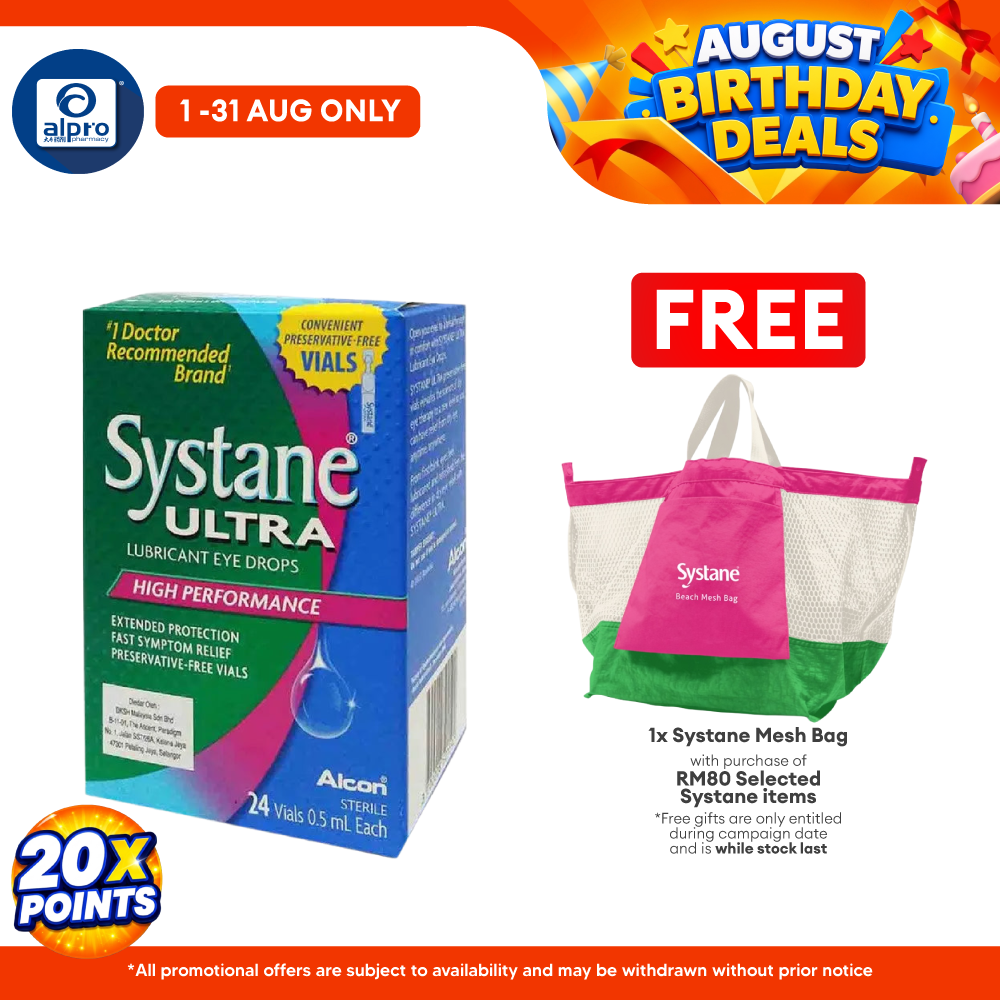 Alcon Systane Ultra UD 24x0.5ml | Relief Dry Eyes Alcon