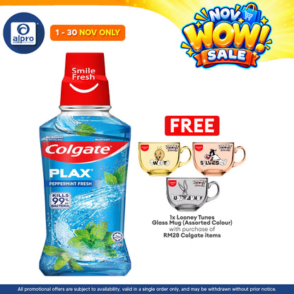 Colgate Plax Peppermint 250mL | Natural Minty