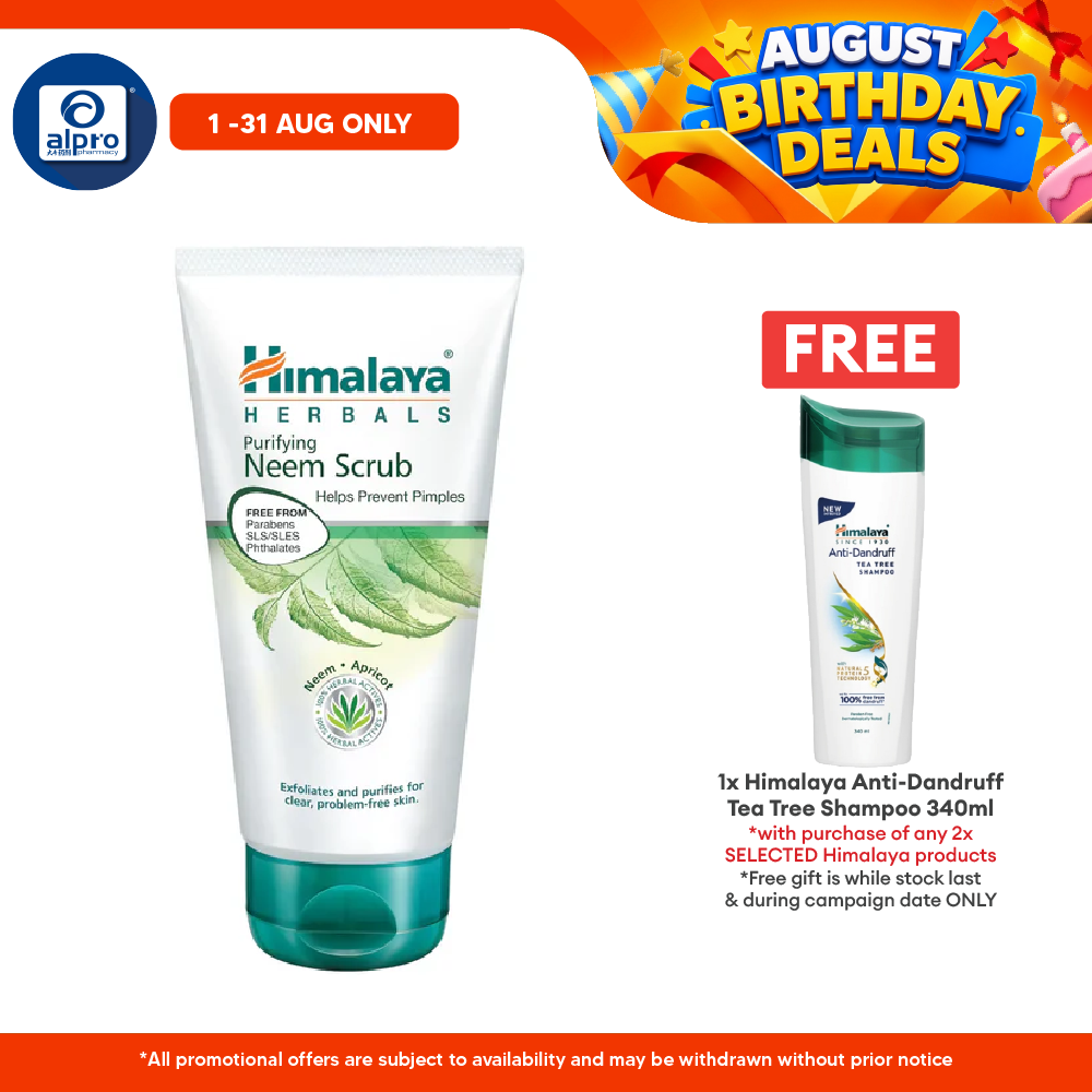 Himalaya Purifying Neem Scrub 150ml Himalaya