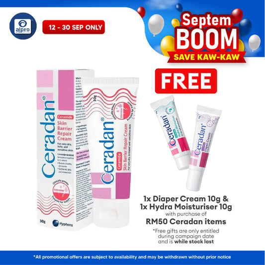 Ceradan Skin Barrier Repair Cream 30g | Rebuild the Skin Protective Barrier