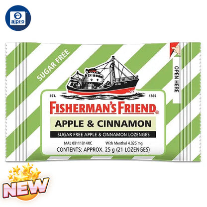 Fishermans Friend Sugar Free Apple &cinnamon Lozenges 24x25g Himalaya