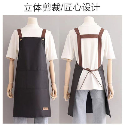 [Group Buy Delivery Starts: 9/12/2025]  Oil-Proof Kitchen Apron 1s (Sky Blue/Black/Green) Group Buy