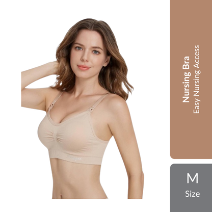 Shapee Nursing Bra 1s | Wire-Free Comfort & Easy Nursing Access For Breastfeeding Mothers Shapee