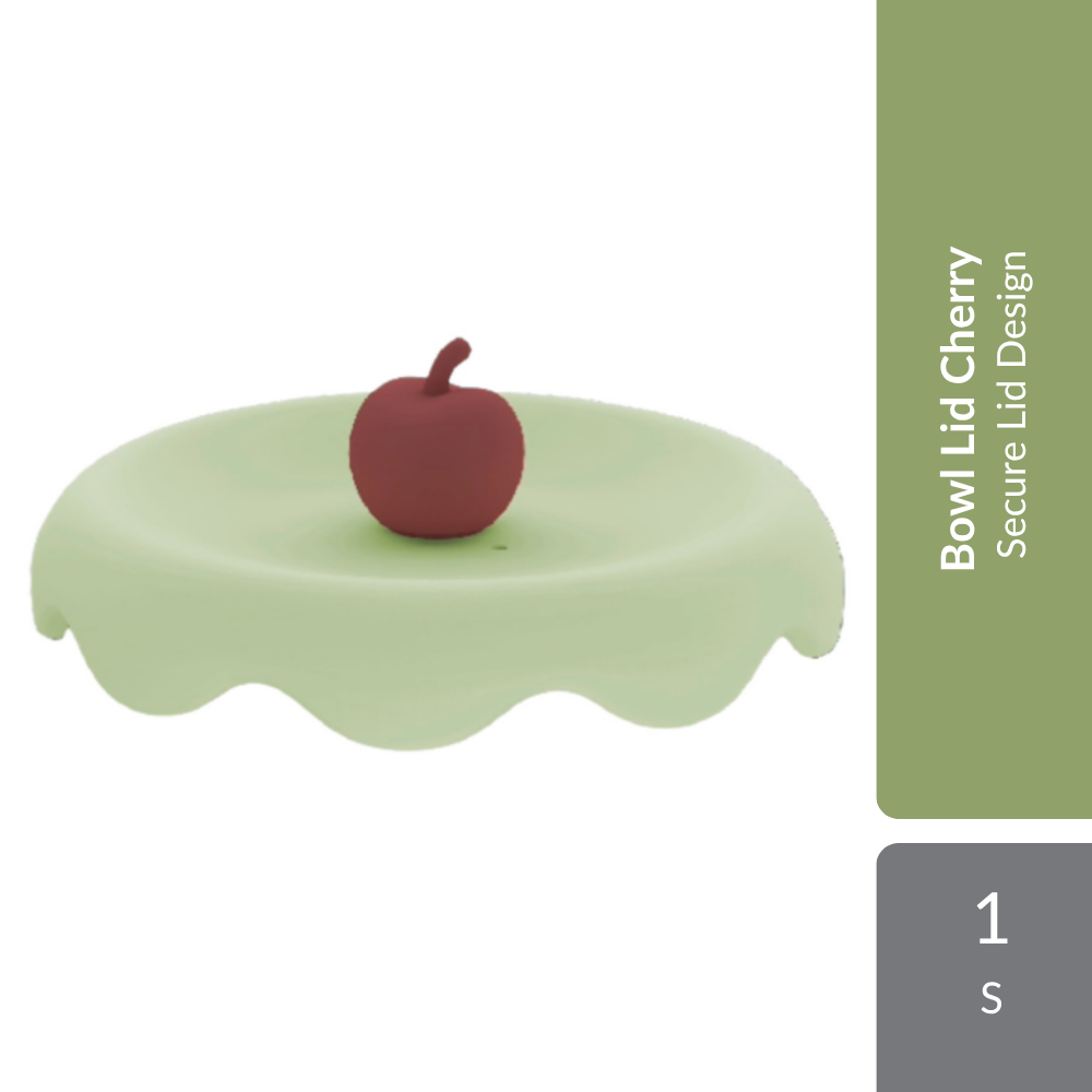 Samu Giken Bowl Lid Cherry 1s | Secure Lid Design For Fresh Food Storage & Easy Feeding Samu Giken