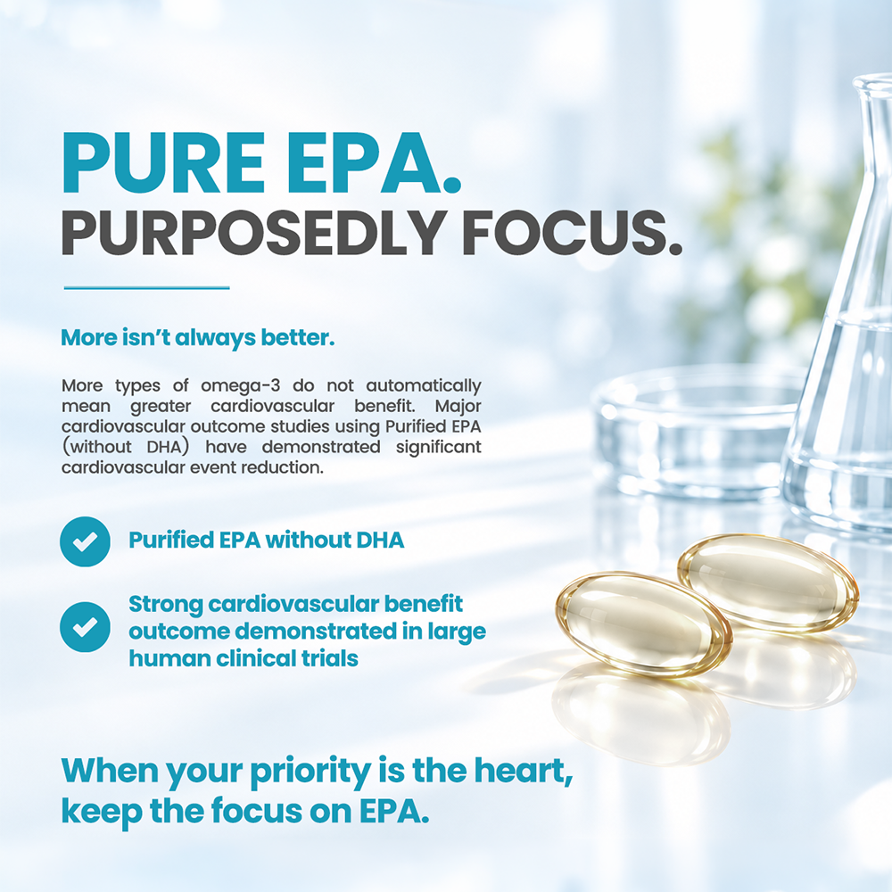 Puro Ikosa-EPA 489mg Softgel 60s | Pure EPA Omega 3 Health Supplement