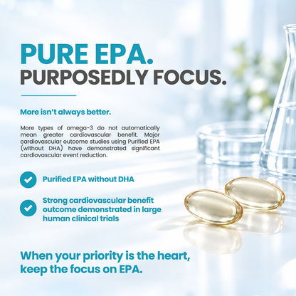 Puro Ikosa-EPA 489mg Softgel 60s | Pure EPA Omega 3 Health Supplement