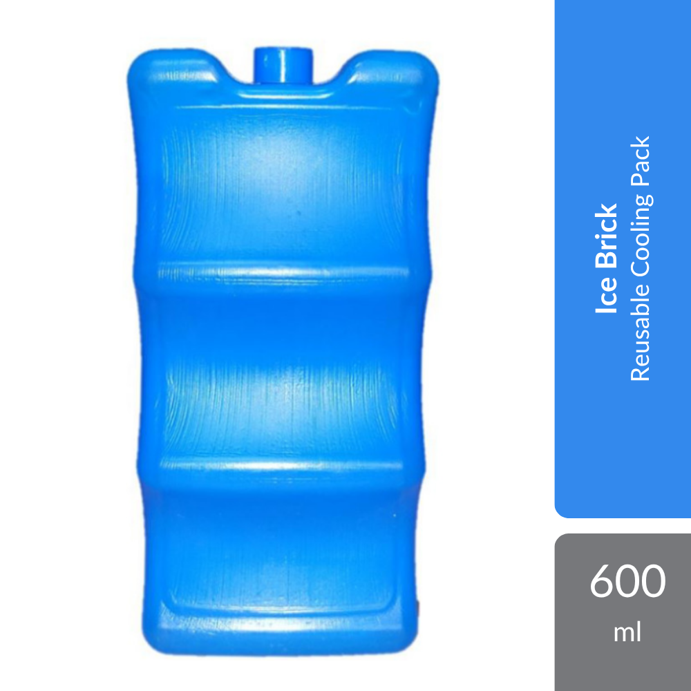 Princeton Ice Brick 600ml | Reusable Cooling Pack For Long-Lasting Temperature Retention Alpro Baby