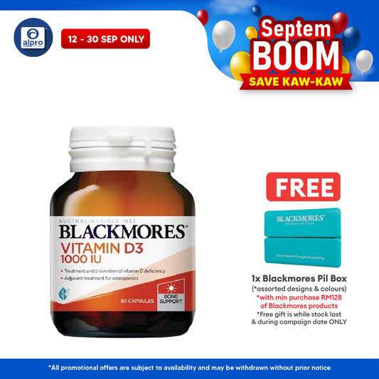 Blackmores Vitamin D3 1000IU 60s | Supporting Immune System