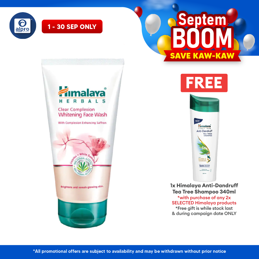Himalaya Complexion Whitening Face Wash 150ml Himalaya