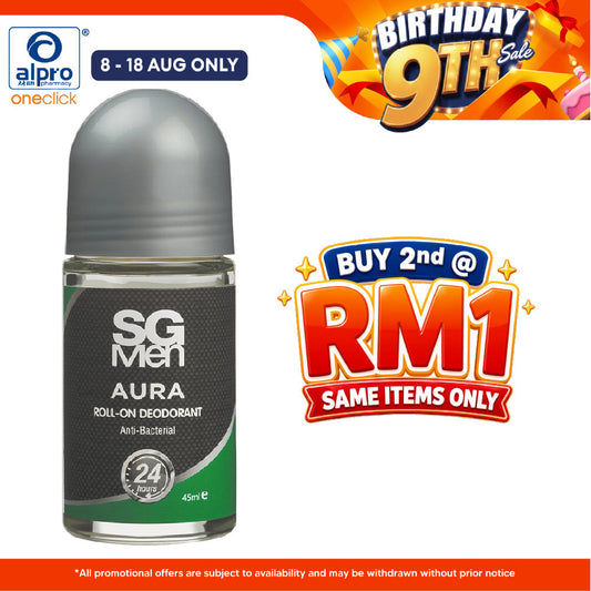 Silkygirl Men Roll On Deodorant Aura 45ml SILKYGIRL