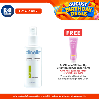 Clinelle Soothing Skin Toner 150ml Clinelle