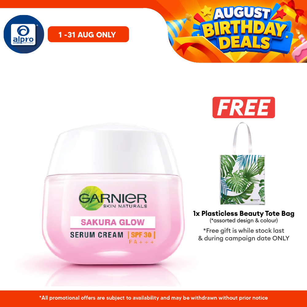 Garnier Sakura White Moisturizing Cream 50ml Garnier