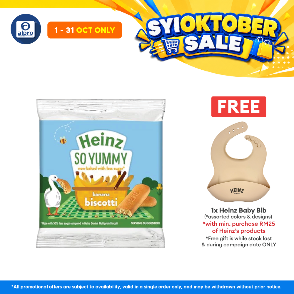 Heinz Biscotti Banana 60g | Gentle Crunch