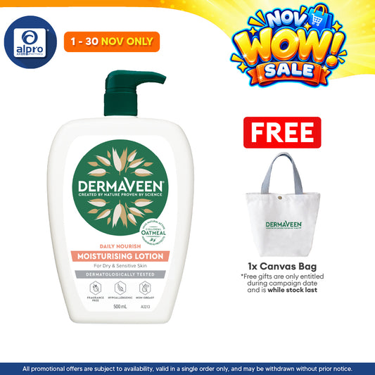 Dermaveen Moisturising Lotion 500ml | Restores and Protects Skin Ability