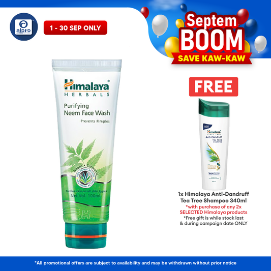 Himalaya Purifying Neem Face Wash 100ml Himalaya