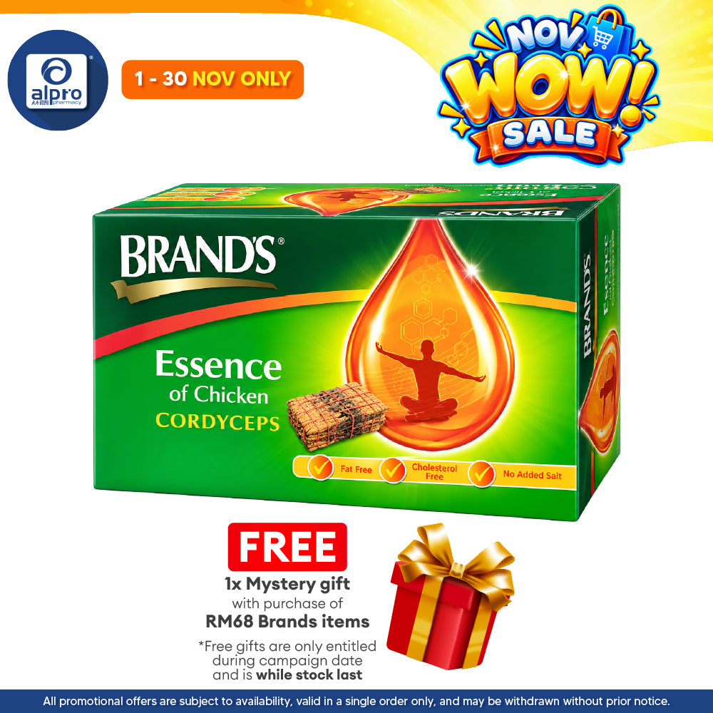 Brands Essence Of Chicken With Cordyceps 6x70g | Improves Stamina