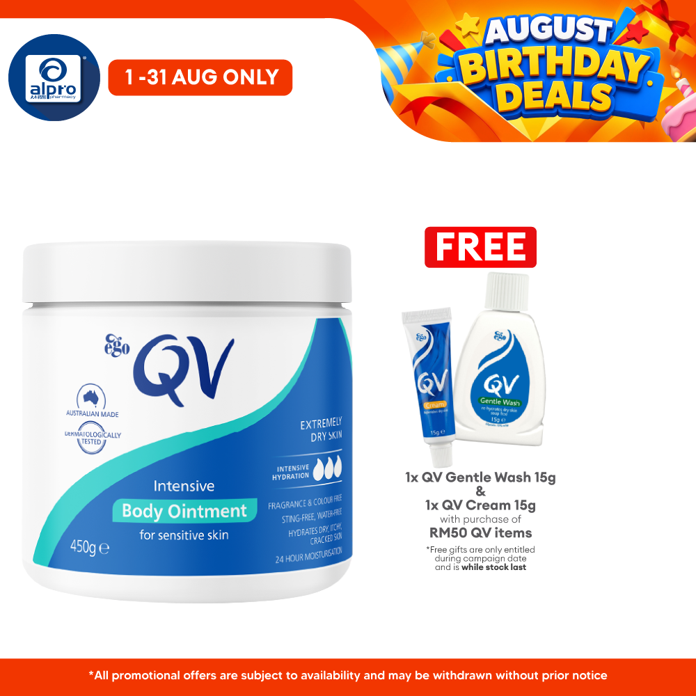 QV Intensive Body Ointment 450g QV