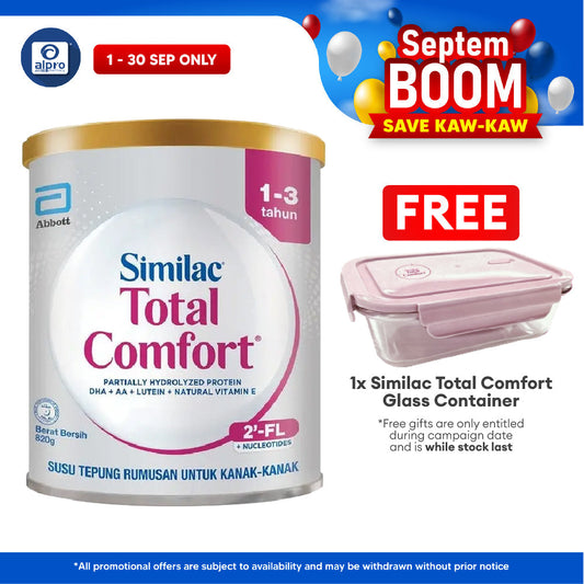 Abbott Similac Total Comfort Plus 1-3 Years Old 820g | Helps Kids with Milk Indigestion Similac