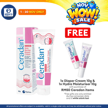 Ceradan Skin Repair Cream 80g | Rebuild Skins Protective Barrier