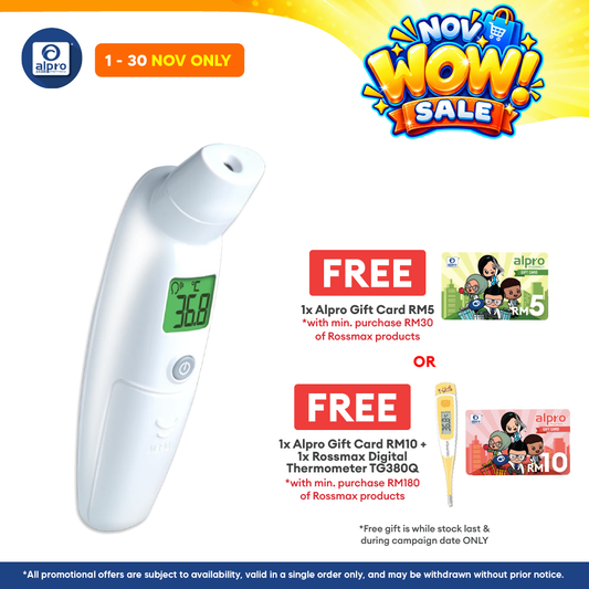Rossmax RX-HA500 Non Contact Forehead Thermometer | 5 Years Warranty