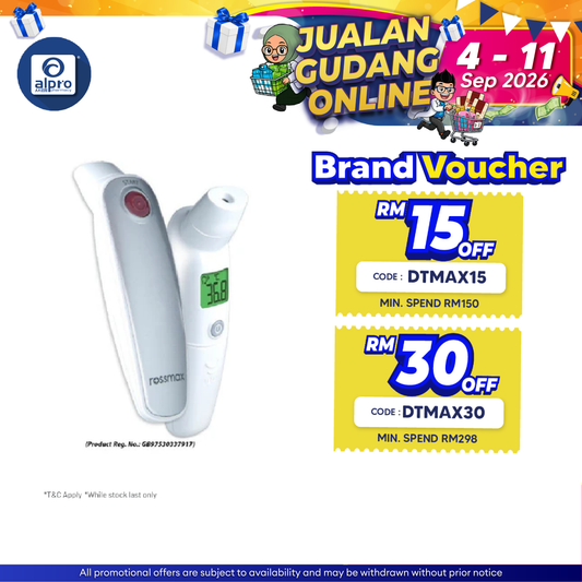 Rossmax RX-HA500 Non Contact Forehead Thermometer | 5 Years Warranty Rossmax