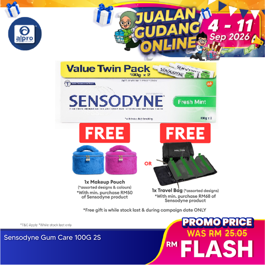 Sensodyne Freshmint 100g 2s | Promotes Healthy Gums Sensodyne