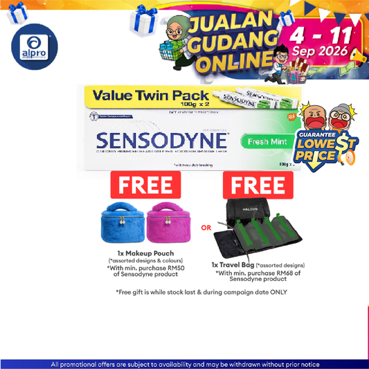 Sensodyne Freshmint 100g 2s | Promotes Healthy Gums Sensodyne