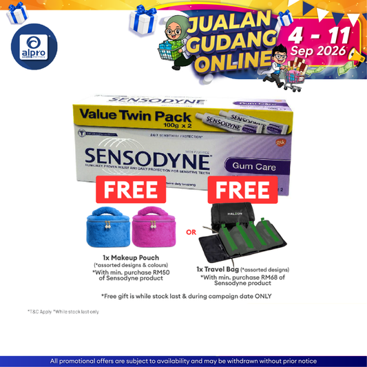 Sensodyne Gum Care 100g 2s | Reduce Oral Bacteria Sensodyne