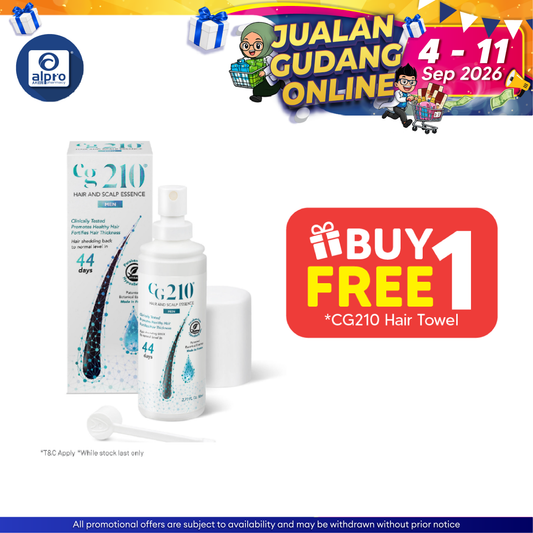 CG210 Hair and Scalp Essence Male 80ml | Improves Healthy Hair CG210