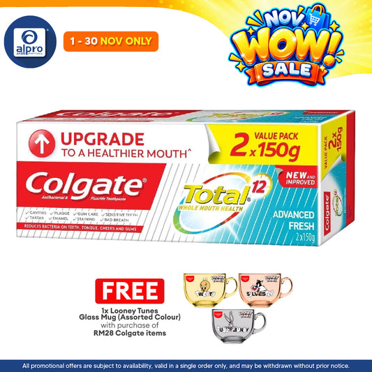 Colgate Total 12 Hour Protection Advance Fresh 150g 2s