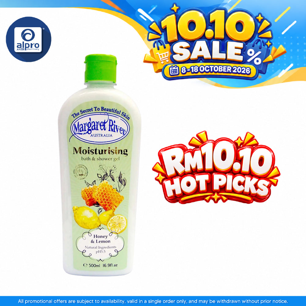 Margaret River Moisturizing Honey & Lemon 500ml
