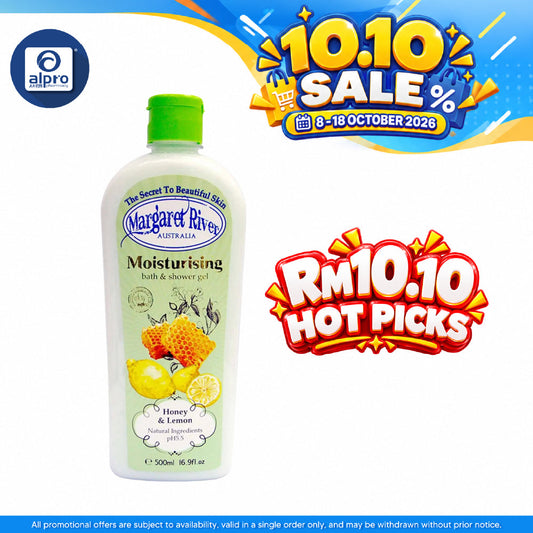 Margaret River Moisturizing Honey & Lemon 500ml