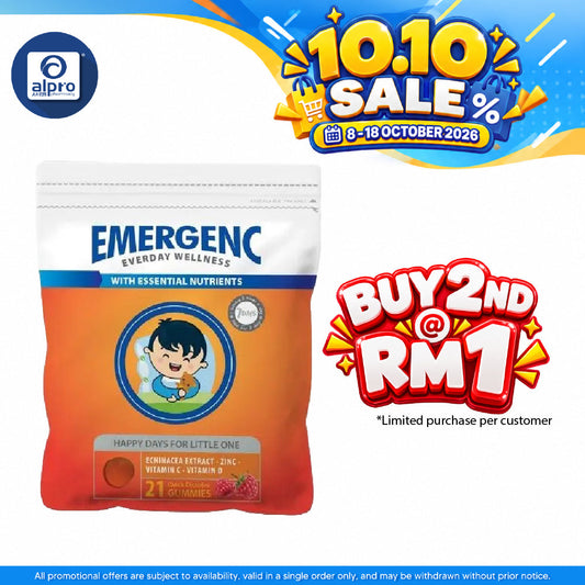 Gummy Raspberry Emergenc 21s | Cough & Flu