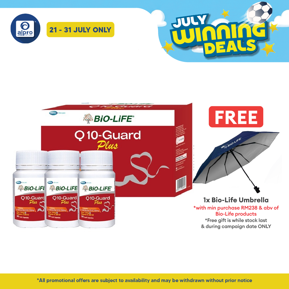 Bio-life Co Q10 Guard Plus 150mg 3x30s Bio-life