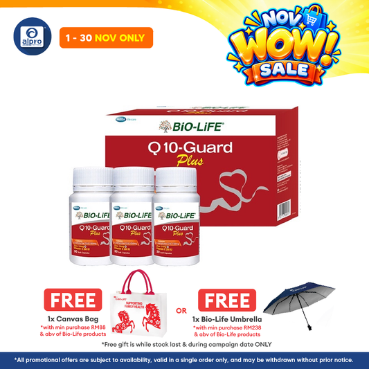 Bio-life Co Q10 Guard Plus 150mg 3x30s